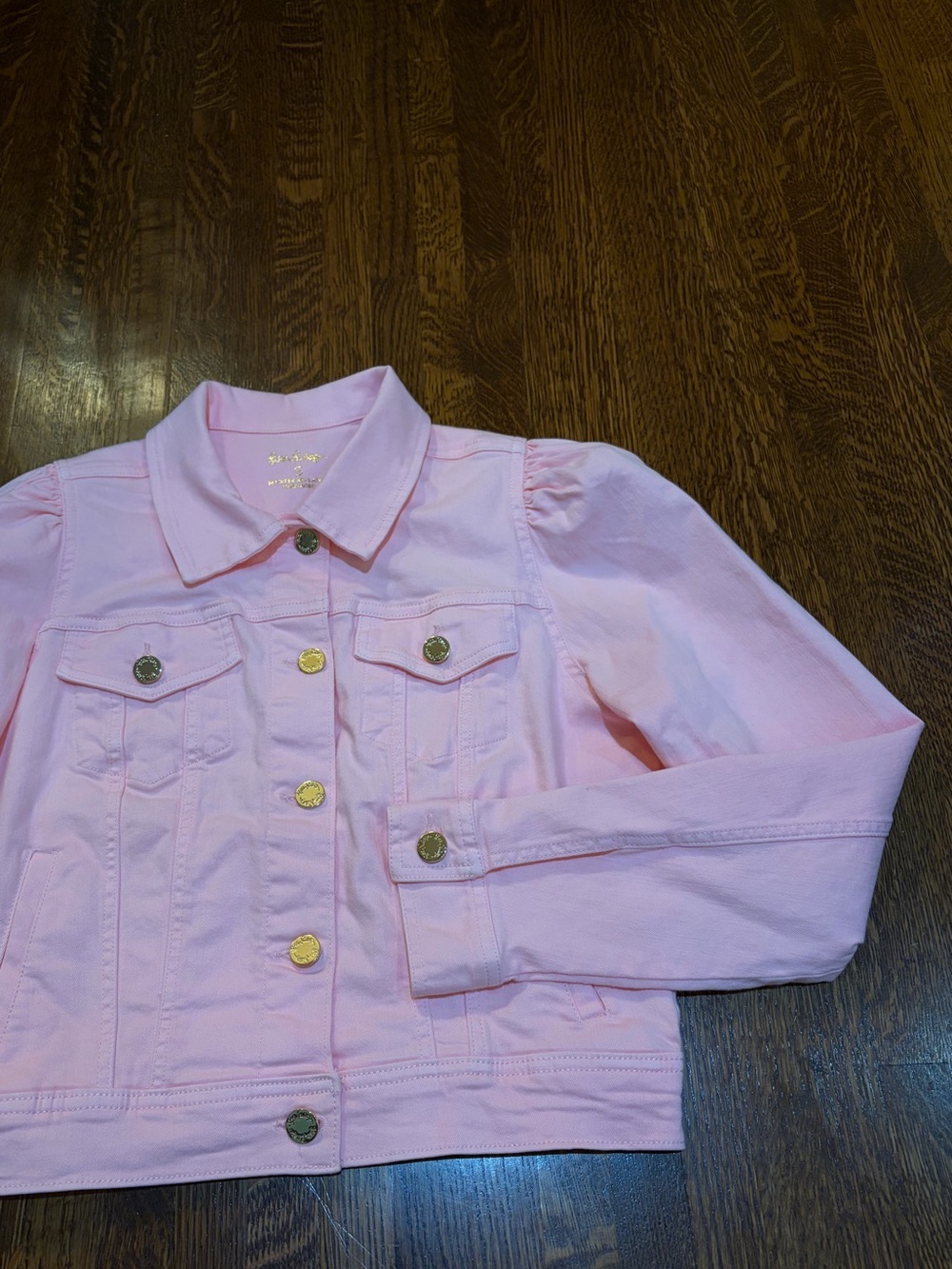Lilly Pulitzer Laylani Denim Jacket Pink - Picture 5 of 8